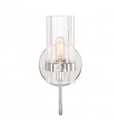  Chrome Wall Sconce (45461-026)-Eurofase