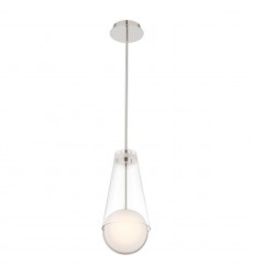 Polished Nickel Pendant (45609-028)-Eurofase Polished Nickel Pendant (45609-028)-Eurofase