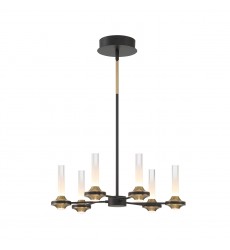  Black Chandelier (45712-012)-Eurofase