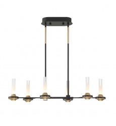 Black Chandelier (45713-019)-Eurofase