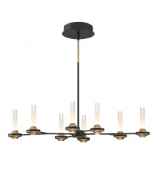  Black Chandelier (45714-016)-Eurofase