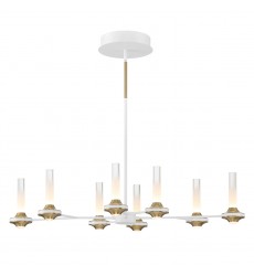 White Chandelier (45714-023)-Eurofase White Chandelier (45714-023)-Eurofase
