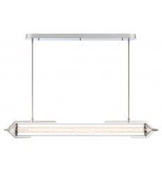 Polished Nickel Chandelier (45715-013)-Eurofase Polished Nickel Chandelier (45715-013)-Eurofase