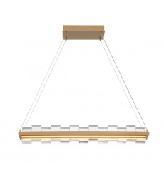 Gold Chandelier (45717-024)-Eurofase Gold Chandelier (45717-024)-Eurofase