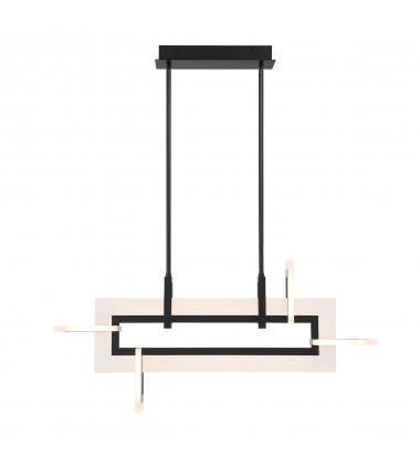  Black Chandelier (45718-022)-Eurofase