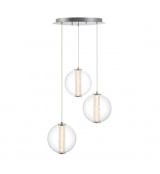 Chrome Chandelier (45736-018)-Eurofase Chrome Chandelier (45736-018)-Eurofase