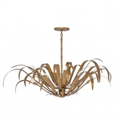  Brass Chandelier (46433-015)-Eurofase