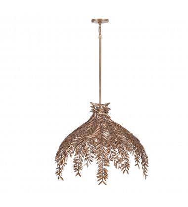  Bronze Chandelier (46435-019)-Eurofase