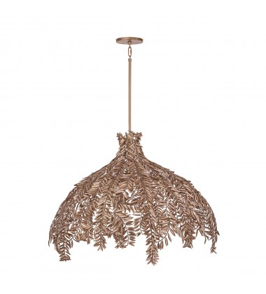  Bronze Chandelier (46436-016)-Eurofase