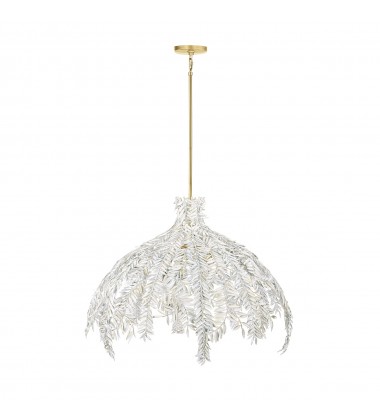  White Chandelier (46436-023)-Eurofase