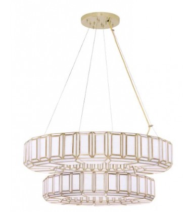  Brass Chandelier (46625-014)-Eurofase