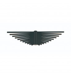  Black Wall Sconce (46731-012)-Eurofase