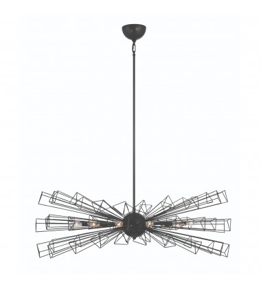  Black Chandelier (46761-019)-Eurofase