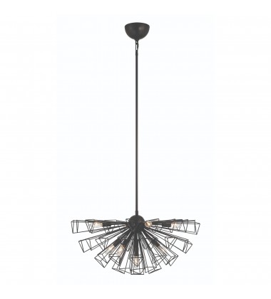  Black Chandelier (46762-016)-Eurofase