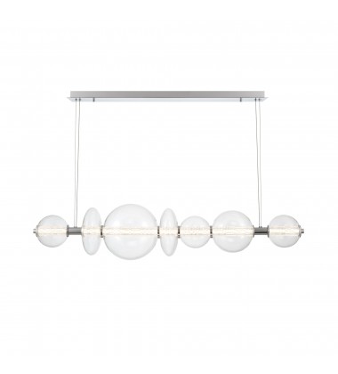 Chrome Chandelier (46772-015)-Eurofase