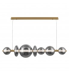  Gold Chandelier (46772-048)-Eurofase