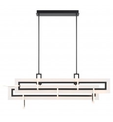  Black Chandelier (46806-017)-Eurofase