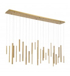  Brass Chandelier (46814-043)-Eurofase