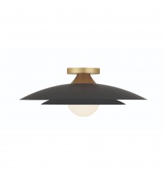  Black Flush Mount (46815-040)-Eurofase