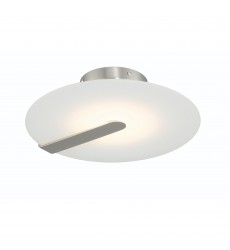  Satin Nickel Flush Mount (46843-029)-Eurofase