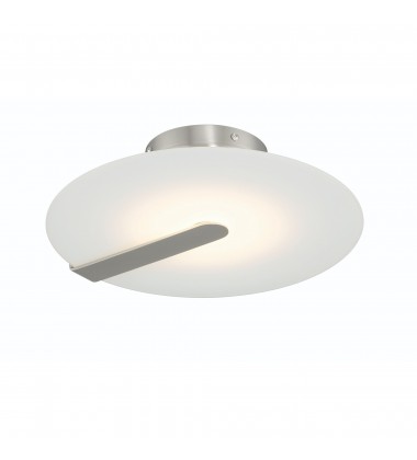 Satin Nickel Flush Mount (46843-029)-Eurofase Satin Nickel Flush Mount (46843-029)-Eurofase