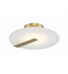  Gold Flush Mount (46843-036)-Eurofase