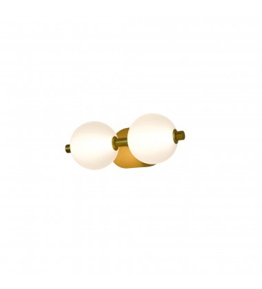 Palmas 2 Light Vanity In Gold (47192-010)-Eurofase Palmas 2 Light Vanity In Gold (47192-010)-Eurofase