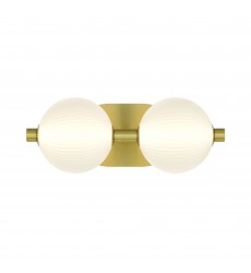  Palmas 2 Light Vanity In Gold (47192-010)-Eurofase