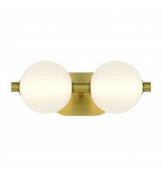  Palmas 2 Light Vanity In Gold (47192-010)-Eurofase
