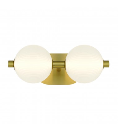 Palmas 2 Light Vanity In Gold (47192-010)-Eurofase Palmas 2 Light Vanity In Gold (47192-010)-Eurofase