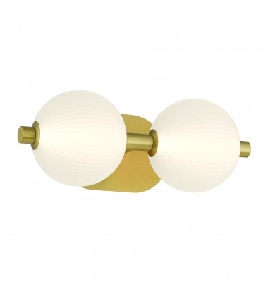Palmas 2 Light Vanity In Gold (47192-010)-Eurofase Palmas 2 Light Vanity In Gold (47192-010)-Eurofase