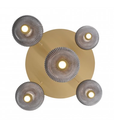  Palmas LED Pendant In Gold (47208-018)-Eurofase