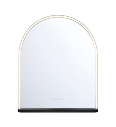 Satin Nickel Black Mirror (48519-021)-Eurofase Satin Nickel Black Mirror (48519-021)-Eurofase