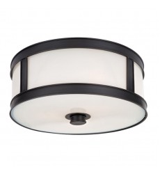 Patterson 2 Light Flush Mount 5513-OB Hudson Valley Lighting  Patterson 2 Light Flush Mount 5513-OB Hudson Valley Lighting