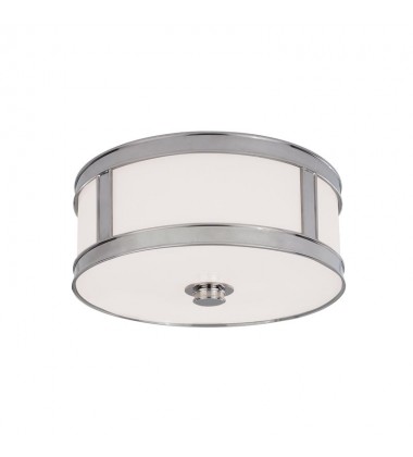 Patterson 2 Light Flush Mount 5513-PN Hudson Valley Lighting  Patterson 2 Light Flush Mount 5513-PN Hudson Valley Lighting
