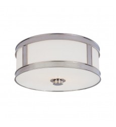 Patterson 3 Light Flush Mount 5516-PN Hudson Valley Lighting  Patterson 3 Light Flush Mount 5516-PN Hudson Valley Lighting
