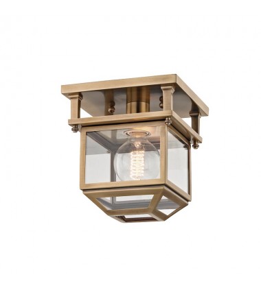  Rutherford 1 Light Semi Flush 5608-AGB Hudson Valley Lighting