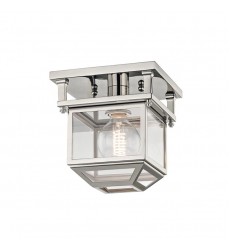  Rutherford 1 Light Semi Flush 5608-PN Hudson Valley Lighting