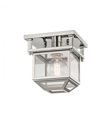  Rutherford 1 Light Semi Flush 5608-PN Hudson Valley Lighting