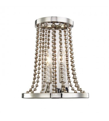  Spool 2 Light Wall Sconce 5700-PN Hudson Valley Lighting