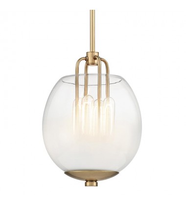 Sawyer 4 Light Pendant 5709-AGB Hudson Valley Lighting  Sawyer 4 Light Pendant 5709-AGB Hudson Valley Lighting