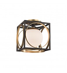  Wadsworth 1 Light Semi Flush 5800-AGB Hudson Valley Lighting