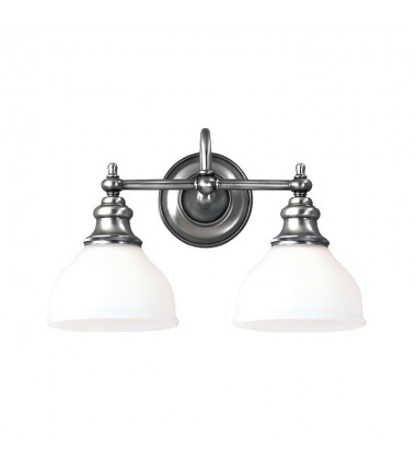 Sutton 2 Light Bath Bracket 5902-PN Hudson Valley Lighting  Sutton 2 Light Bath Bracket 5902-PN Hudson Valley Lighting