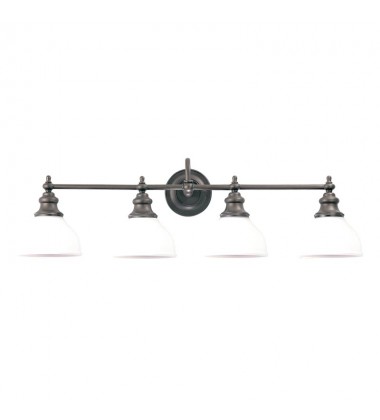 Sutton 4 Light Bath Bracket 5904-AN Hudson Valley Lighting  Sutton 4 Light Bath Bracket 5904-AN Hudson Valley Lighting