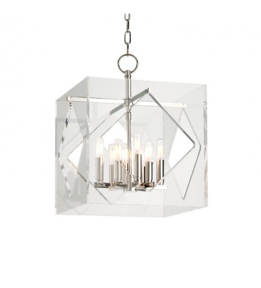  Travis 8 Light Pendant 5916-PN Hudson Valley Lighting