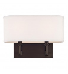 Grayson 2 Light Wall Sconce 592-OB Hudson Valley Lighting  Grayson 2 Light Wall Sconce 592-OB Hudson Valley Lighting
