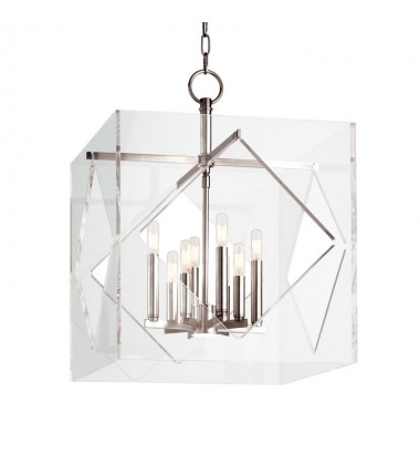  Travis 8 Light Pendant 5920-PN Hudson Valley Lighting