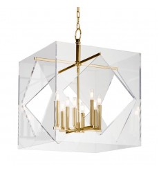  Travis 8 Light Chandelier 5924-AGB Hudson Valley Lighting