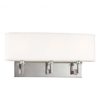  Grayson 3 Light Wall Sconce 593-PN Hudson Valley Lighting