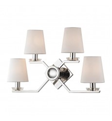  Baker 4 Light Wall Sconce 5940-PN Hudson Valley Lighting